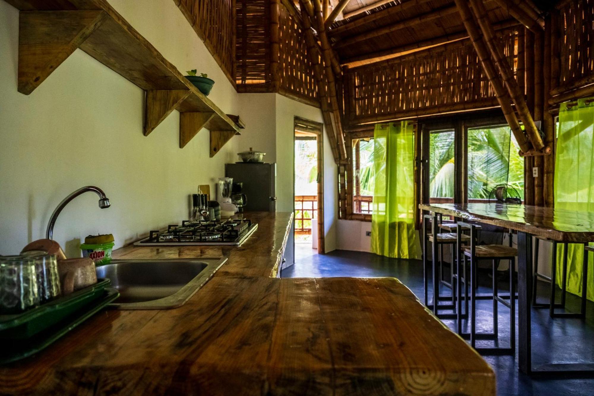 Eco-Lodge Deseo Bamboo Santa Catalina Exterior foto