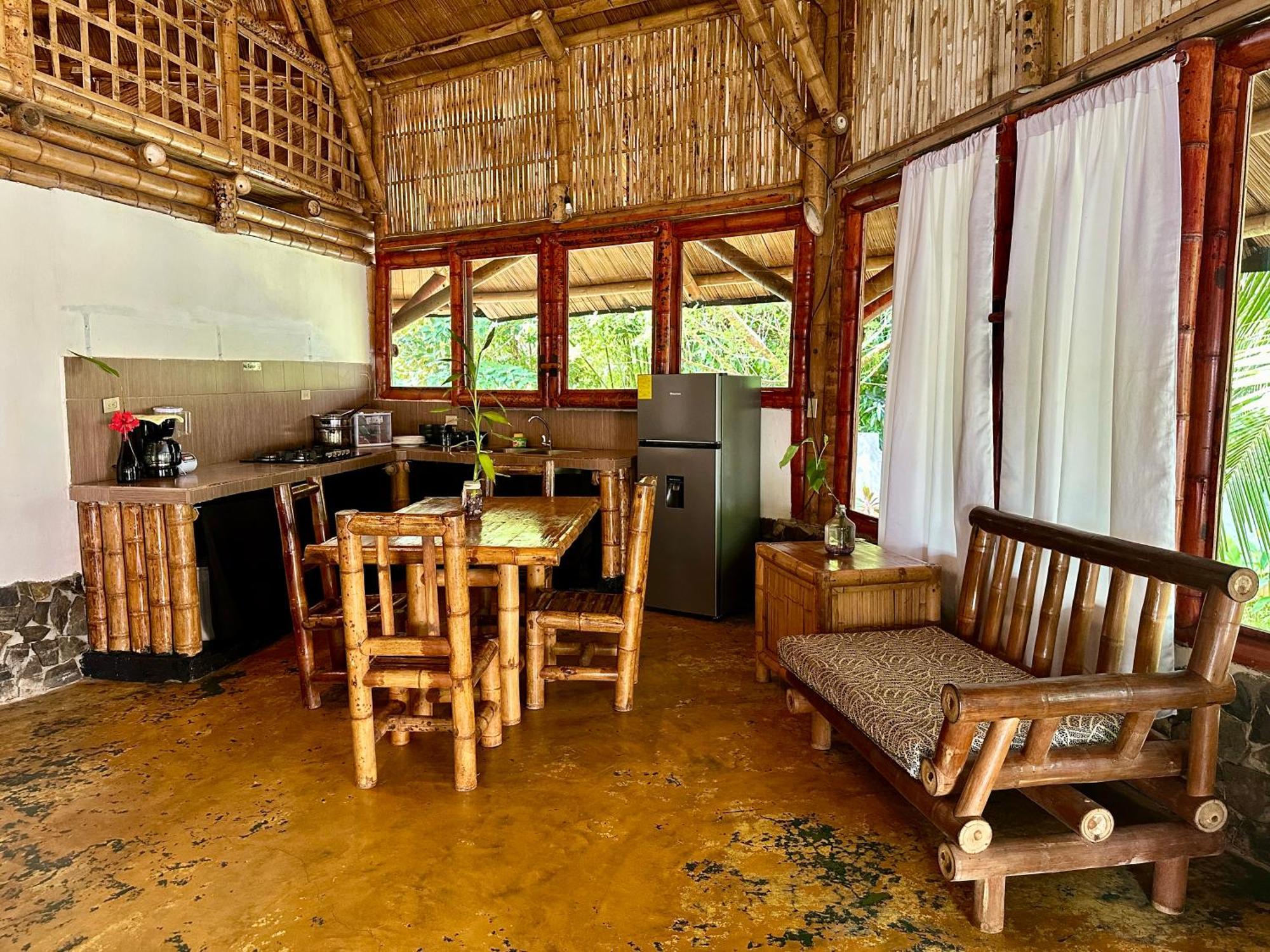 Eco-Lodge Deseo Bamboo Santa Catalina Exterior foto
